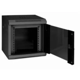 Eurocase GMC3212 čierna / Nástenný rozvádzač / 12U / 350×280×611 mm / sklenené dvierka (GMC3212)