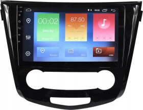 NoName RADIO Navigácia GPS NISSAN QASHQAI 2, X-TRAIL 2014+ ANDROID klima manualna