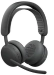 Logitech Wireless 2 ES for Business čierna / bezdrôtové slúchadlá / mikrofón / Bluetooth (981-001493)