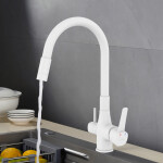 INVENA - Drezová batéria s filtrom Glamour Trend, biela BZ-02-F02-V