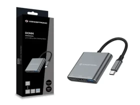 Conceptronic DONN18G / Dokovacia stanica / USB-C / 1x HDMI / 1x USB-A 3.2 Gen2 (DONN18G)