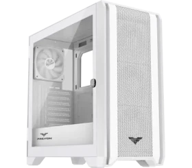 PREYON Nest Windy biela / ATX / USB-A 3.0 / USB-A 2.0 / USB-C / 4X 120mm / bez zdroja / priehľadná bočnica (PRENW04W)