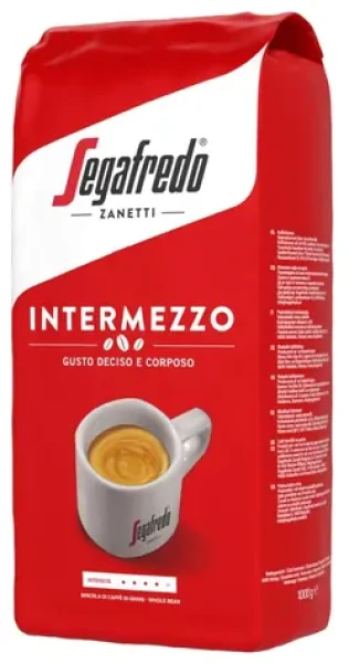 Segafredo Intermezzo 1 kg / Zrnková káva / 60% Arabica amp; 40% Robusta (8003410311171)