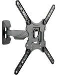 Schwaiger MOTION 3 čierna / Nástenný držiak pre TV / 23 "- 75" / VESA 400x400 / max 35 kg / naklápací, otočný (LWH25535513)