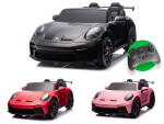 Mamido Mamido Elektrické autíčko Porsche 911 GT3 XXL + MP4 | 24V14Ah | 4x200W | Pre 2 deti | Lakované čierne