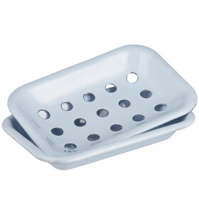 Ib Laursen Smaltovaná mydelnička Light Blue