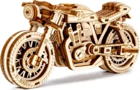 Wooden City 3D puzzle Motorka Café Racer 85 dielikov