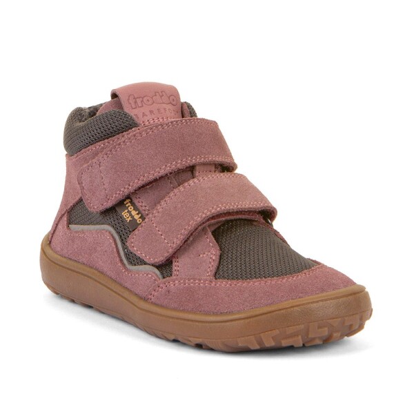 Dievčenské barefoot topánky TEX AUTUMN Gray/Pink Froddo G3110266-17 - 36