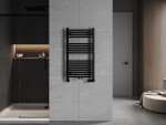 MEXEN - Ares vykurovací rebrík/radiátor 900x500 mm, 372 W, čierna W102-0900-500-00-70