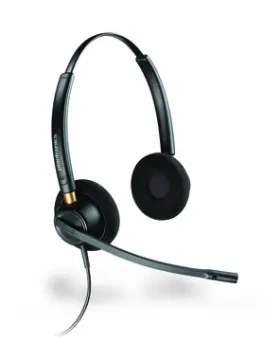 Plantronics EncorePro 520 / náhlavná súprava na obe uši so sponou / čierna (89434-02)