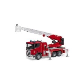 Bruder Hasičské auto Scania s rebríkom