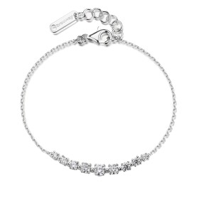 Brosway Pôvabný strieborný náramok s čírymi zirkónmi Infinite White Fancy FIW151