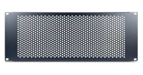Inter-tech 88887321 / Záslepka do 19" čajky / 4U / Oceľ / Čierna (88887321)