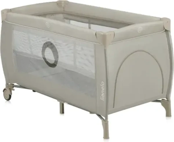 Lionelo Postieľka cestovná Stefi PLUS Beige Cappuccino / Do 36 mesiacov (LO-STEFI PLUS BEIGE CAPPUCCINO)