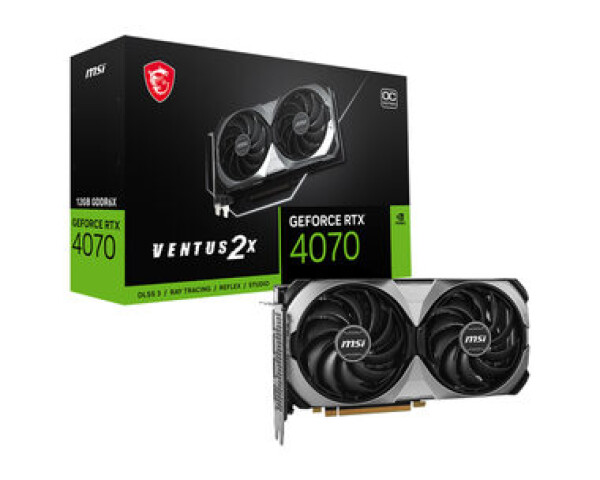 MSI GeForce RTX 4070 Ventus 2X OC RTX 4070 Ventus 2X 12G OC