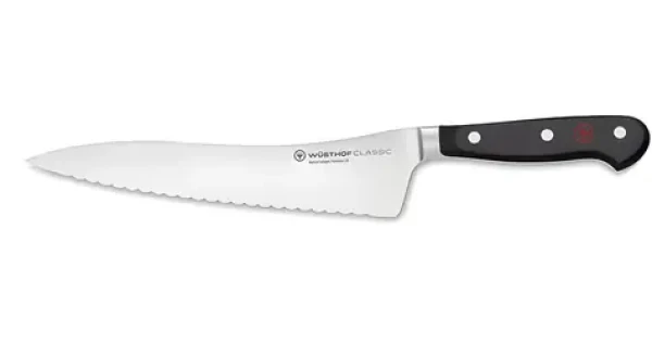 Wüsthof Classic / Nôž na chlieb / 20 cm / vlnkované ostrie / kovaná oceľ (1030103920)