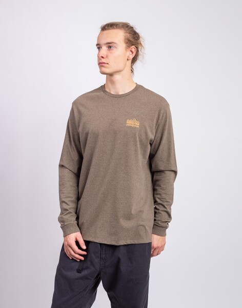Patagonia M's L/S Strataspire Responsibili-Tee Wing Grey M