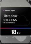WD Western Digital Ultrastar DC HC555 disk twardy 18 TB 7200 RPM 512 MB 3.5" SAS3
