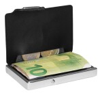 Kožená mini peňaženka Mondraghi Silhouette Modern Deer Black