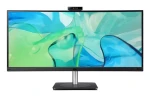 34" Acer CB343CURD čierna / Monitor / IPS / 3440x1440 / 60Hz / 4ms / HDMI+DP+USB-C / Kamera (UM.CB3EE.D02)