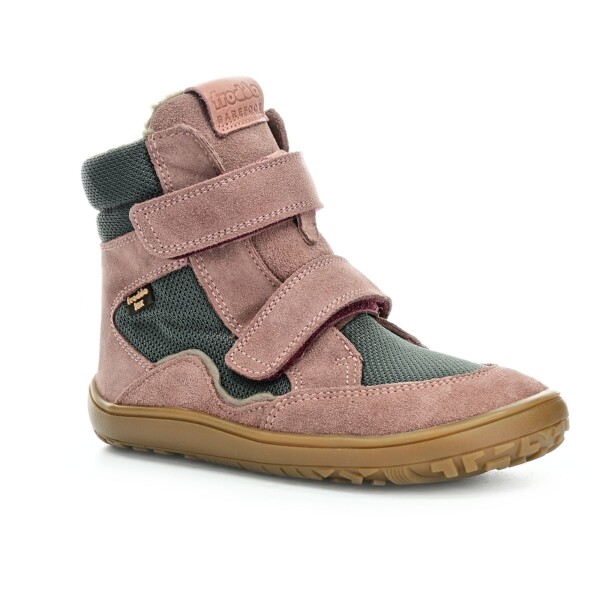 Froddo G3160247-13 Grey/Pink zimné barefoot topánky 24 EUR