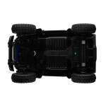 Mamido Mamido Elektrické autíčko OFF ROAD EXTREME 4x4 čierne 24V | 200W | 50 kg | EVA | LED | 2,4 Ghz | ECO koža