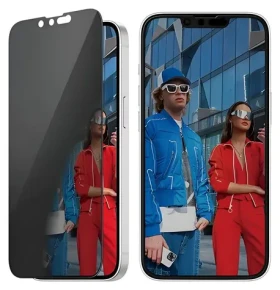 PanzerGlass UWF Privacy čierna / Ochranné sklo / Apple iPhone 16e/14/13/13 Pro / Temperované sklo / 0,66 mm (PGBPUWFG29845)