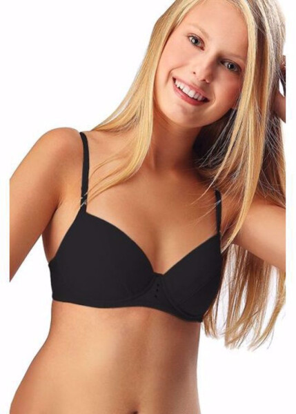 Dievčenská podprsenka TBC 122 BI Black - KEY 70BB černá