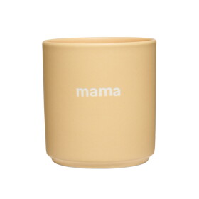 DESIGN LETTERS Porcelánový hrnček Yellow Mama 300 ml