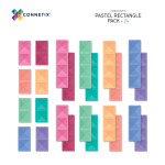 Connetix Connetix Tiles - Magnetická Stavebnica Pastelové Obdĺžniky 24 ks