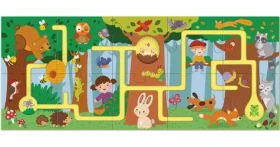 DODO Puzzle-labyrint Cesta lesom