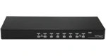 StarTech KVM switch 8 portov USB / KVM switch / 1U rack / 1920 x 1440 px / čierna (SV831DUSBUK)