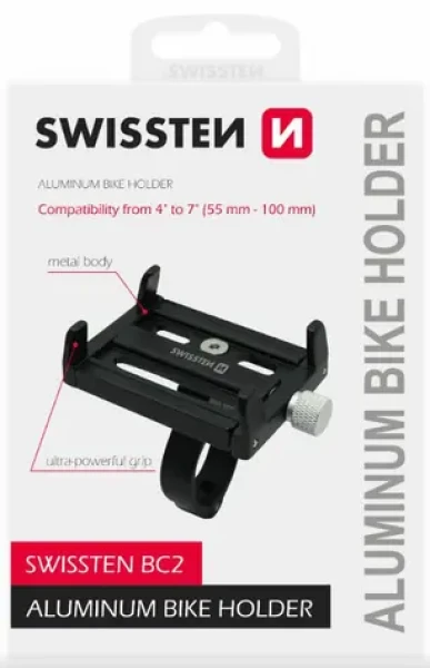 SWISSTEN BC2 / držiak telefónu na bicykel 4 až 7 (65010406)