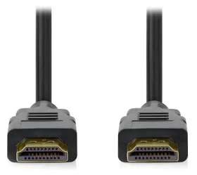 Nedis Ultra High Speed HDMI 3 m čierna / Kábel HDMI / 8K 60Hz / 48 Gbps / Pozlátené konektory (CVGL35000BK30)