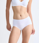 Sloggi 24/7 Microfibre - 3× midi nohavičky pre každodenné pohodlie Sloggi WHITE 50