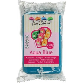 Výnimočný marcipán 1:5 Aqua Blue 250g - FunCakes - FunCakes