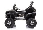 Mamido Detské elektrické autíčko Mercedes-Benz Unimog S 4x4 čierne