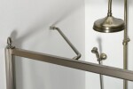 GELCO - ANTIQUE sprchové dvere 800, číre sklo, pravé, bronz GQ1380RC