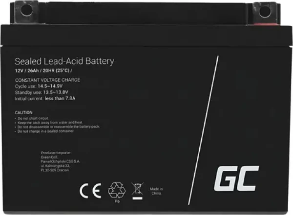 Green Cell AGM35 / Batéria pre UPS / VRLA AGM / 12V / 26Ah (AGM35)