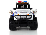 Mamido Elektrické autíčko R/C Polícia Jeep 1:14 Diaľkovo Ovládaný so Svetelnými Efektmi