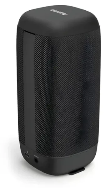 HAMA Tube X čierna / Bluetooth reproduktor / 3,5 W / vymeniteľná batéria
