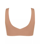 Dámska podprsenka ZERO Feel 2.0 Bralette - BROWN - hnedá 00CM - SLOGGI BROWN XS