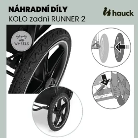 Hauck KOLO zadné Runner 2 pravé (NDHK27420-0-1P)