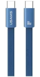 USAMS U96 kábel USB-C - USB-C modrá / dátový kábel / 60W / 1,2m (SJ783USB01)