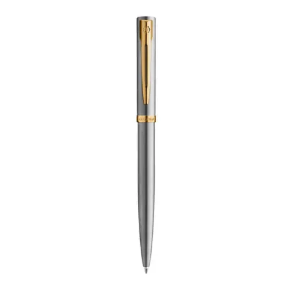 WATERMAN Impression Stainless Steel GT hrot M / guličkové pero / farba náplne: modrá (2225495)