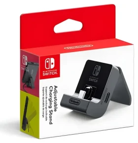 Nintendo Nastaviteľný nabíjací stojan pre Switch čierny / Nabíjací stojan / Switch, Switch Lite / USB 2.0 (HAC-A-CDTKA)