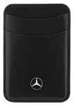 Mercedes PU Leather čierna / Peňaženka / MagSafe / na karty (57983130587)