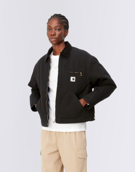 Carhartt WIP W' OG Detroit Jacket Black / Black rinsed S