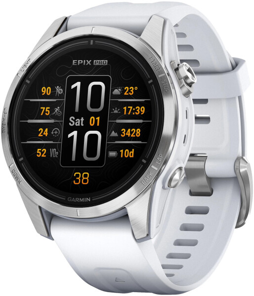 Garmin epix Pro g2 42mm Silver Whitestone