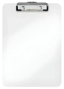 Leitz Wow Písacia podložka biela / A4 / 75 listov (80 g/m2) / matný polystyrén / kovová spona (39710001)